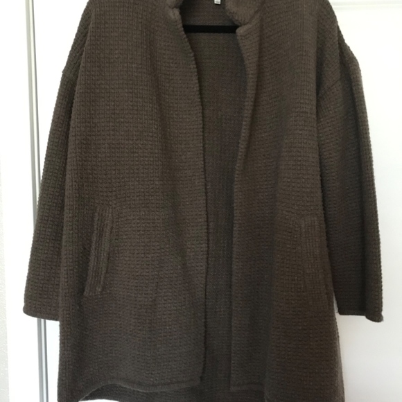madewell laguna stitch sweater coat